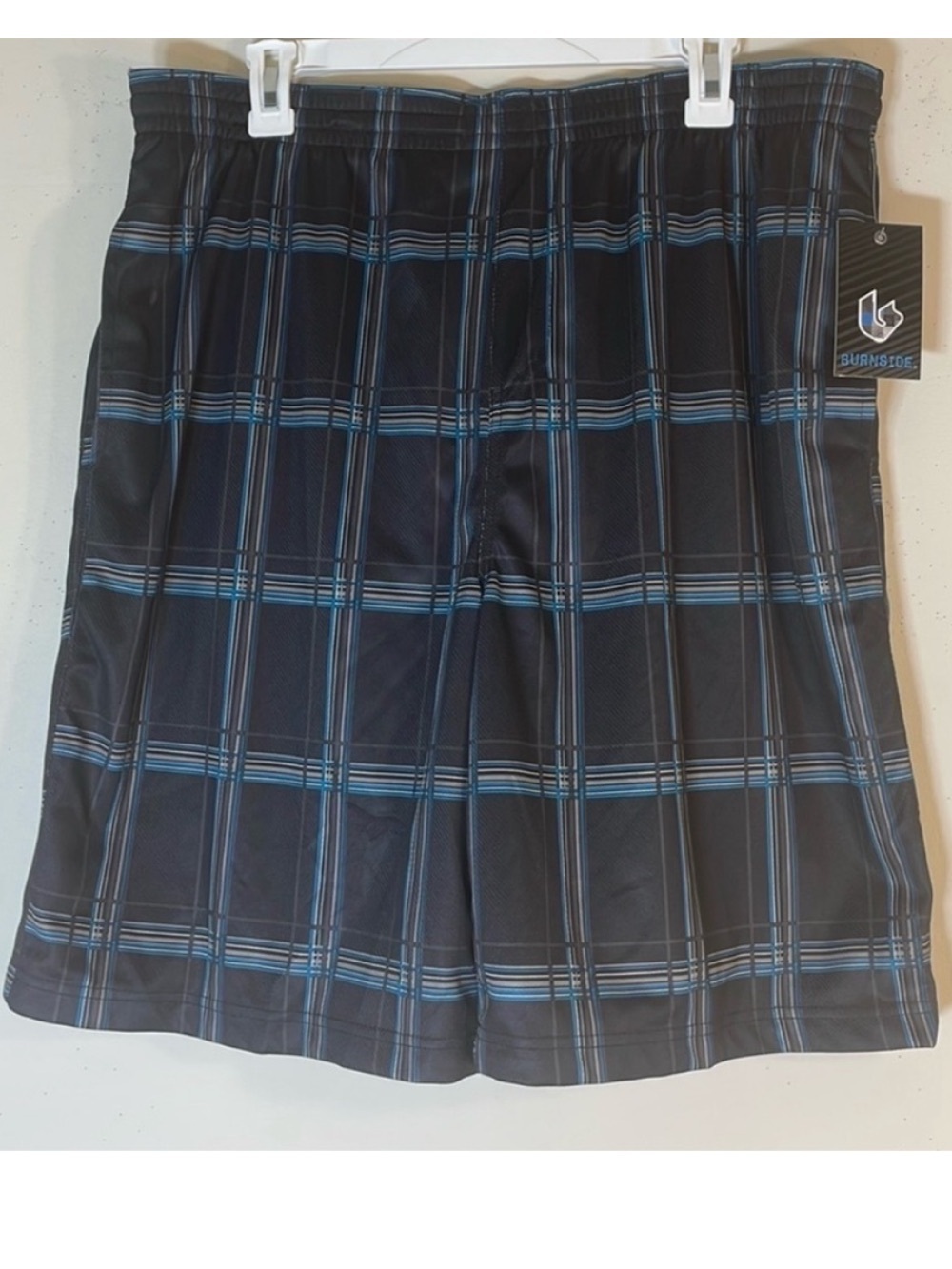 Burnside Black Teal Paid Swimming Trunks. Men’s XL NWT.